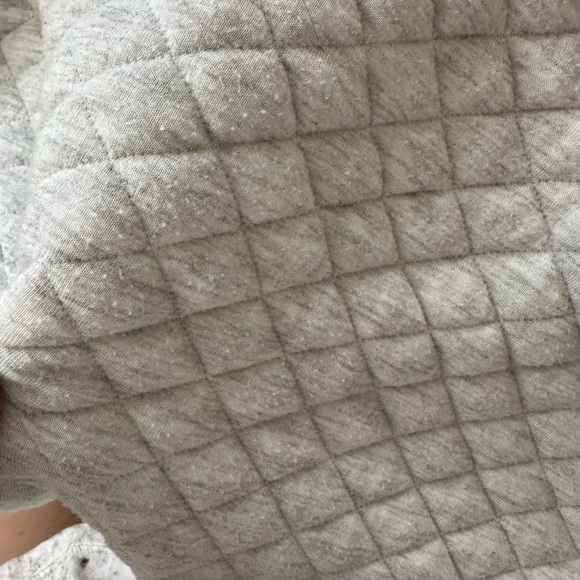 🩶 Calvin Klein Gray Half Zip Hoodie +FREE GIFT! - Picture 5 of 6